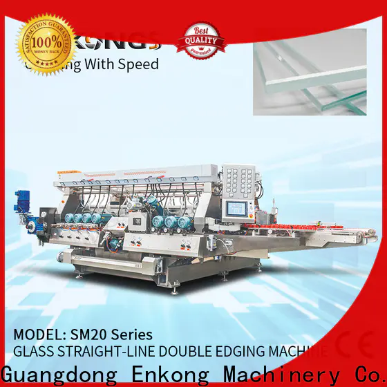 Top glass double edging machine SM 26 manufacturers for household appliances
