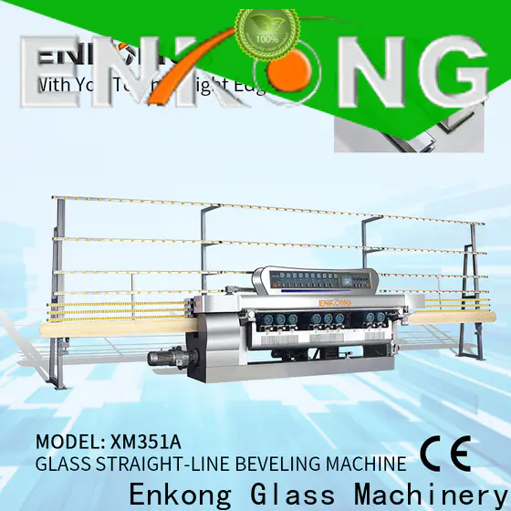 Enkong xm371 glass bevelling machine suppliers manufacturers for polishing