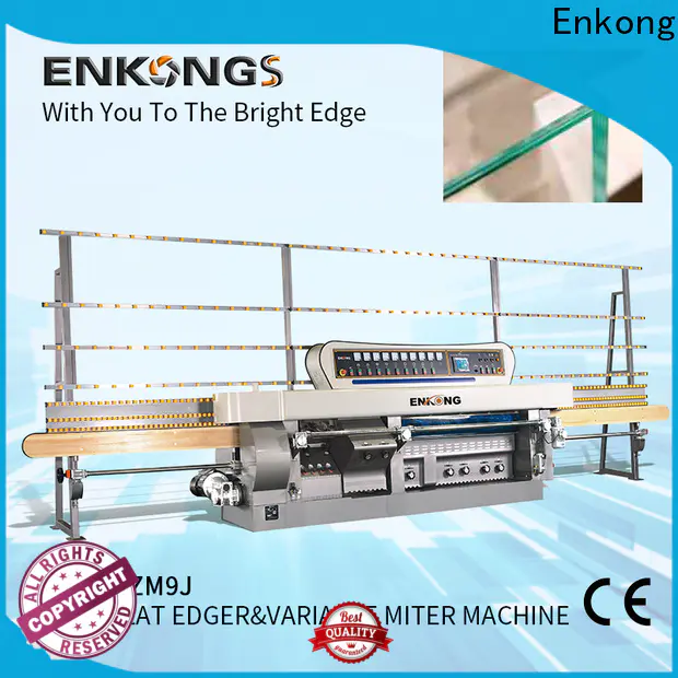 Enkong New glass mitering machine for business for round edge processing