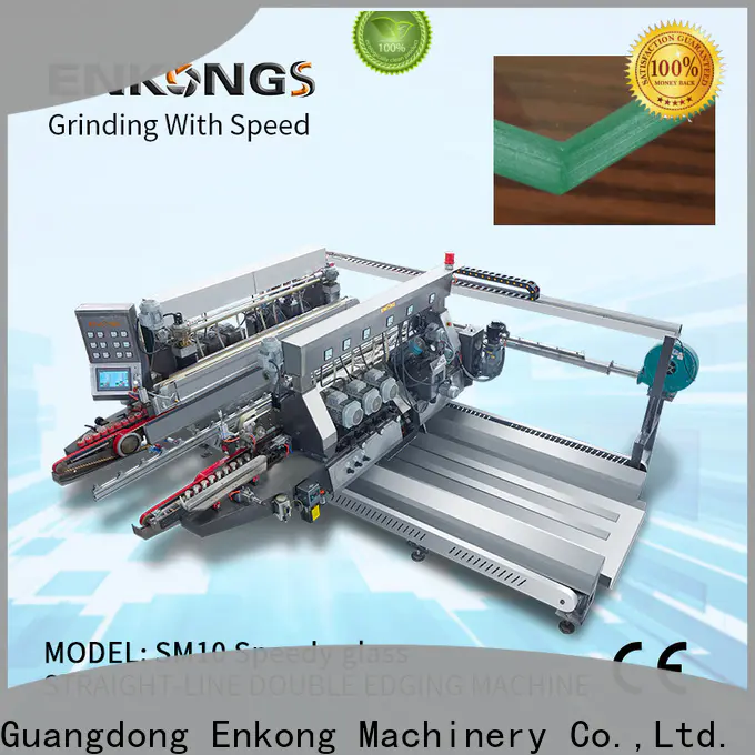 Enkong SYM08 small glass edge polishing machine company for round edge processing