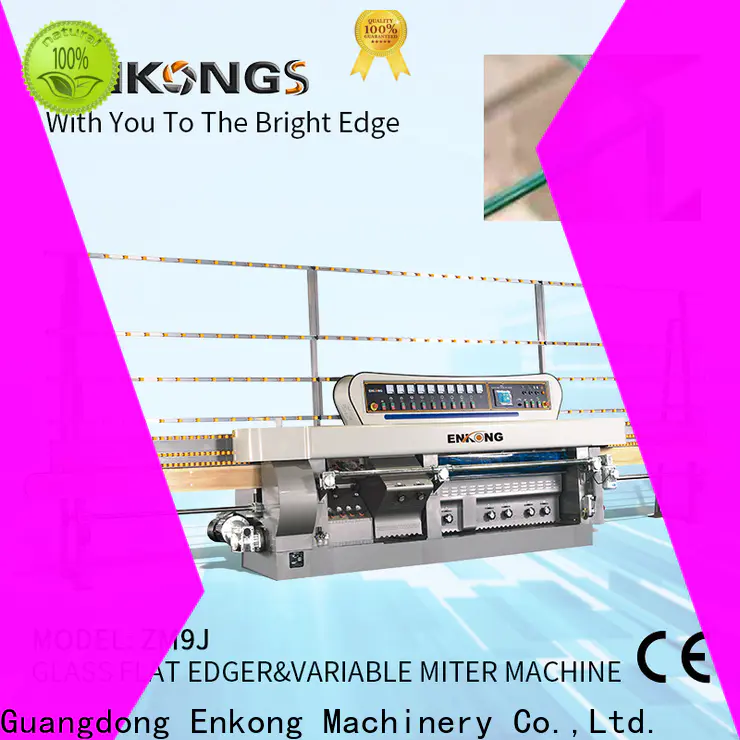 Enkong 5 adjustable spindles glass manufacturing machine price factory for polish