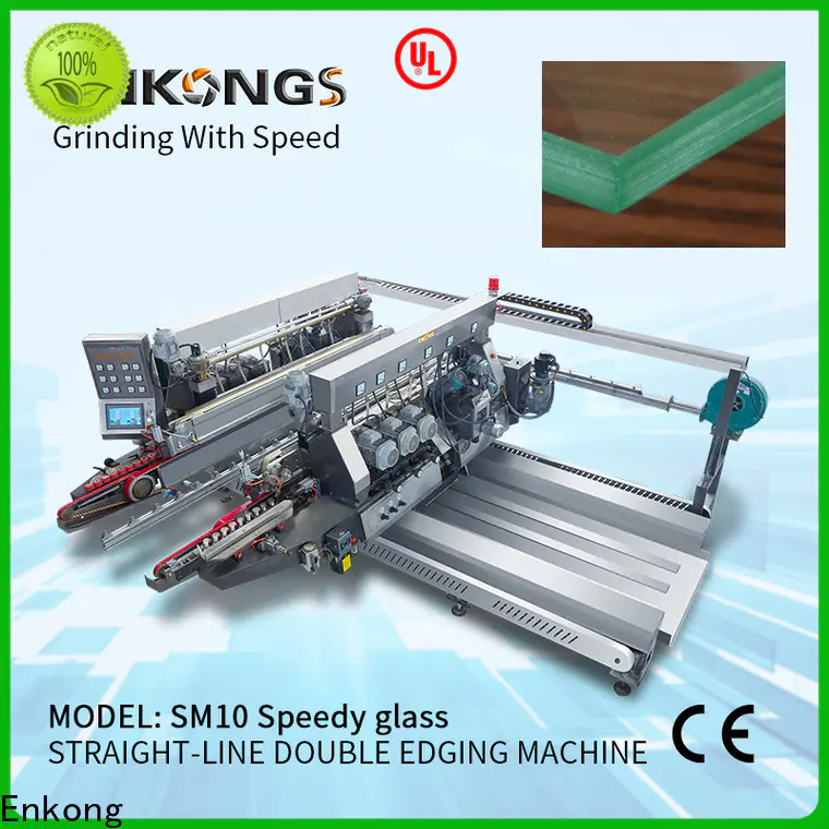 New glass double edger machine SM 26 suppliers for household appliances