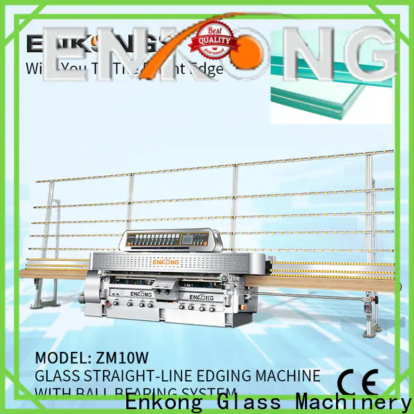 Enkong New glass straight line edging machine company for polish