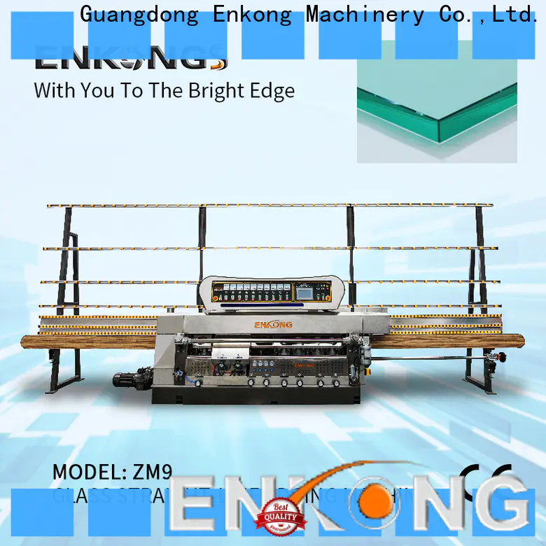 Enkong High-quality glass straight line edging machine price suppliers for household appliances
