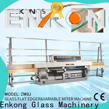 Enkong ZM11J glass mitering machine manufacturers for grind