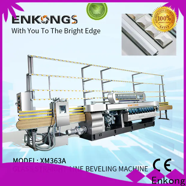 Enkong Top glass bevelling machine suppliers suppliers for glass processing