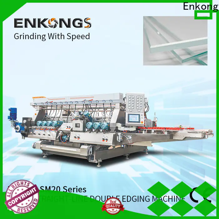 Enkong New small glass edge polishing machine for business for round edge processing