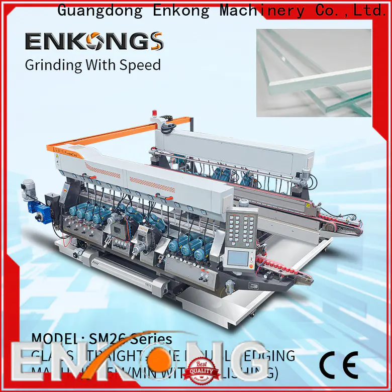 Enkong modularise design double edger machine factory for household appliances