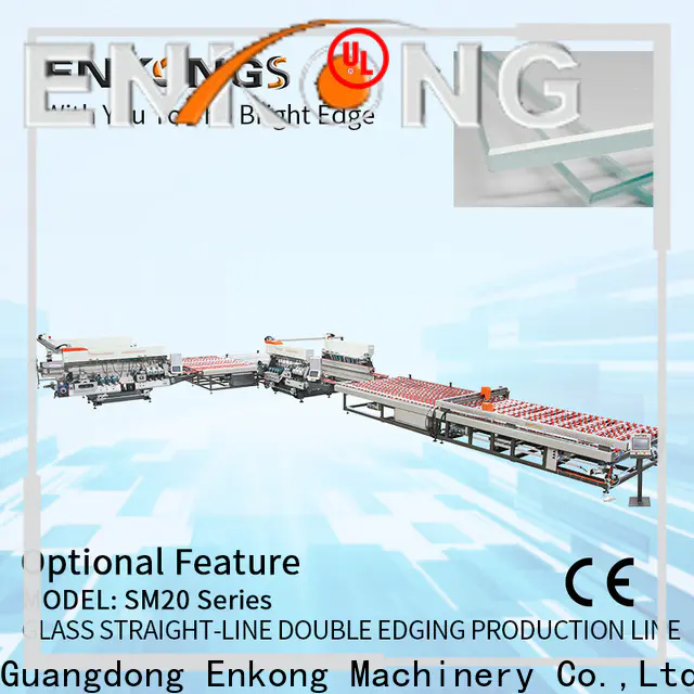 Latest small glass edge polishing machine SYM08 factory for photovoltaic panel processing