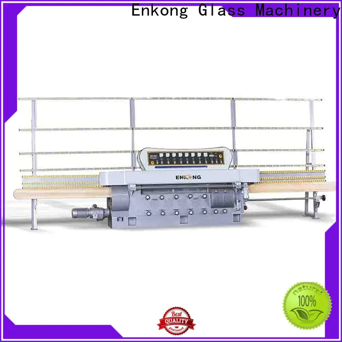 Enkong zm9 glass cutting machine for sale supply for round edge processing