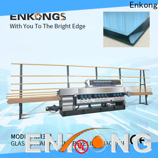 Enkong xm351 glass bevelling machine suppliers factory for polishing