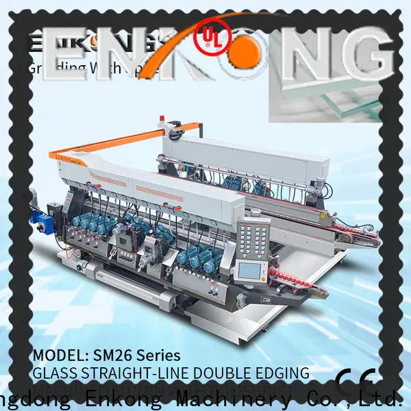 Enkong modularise design double edger machine manufacturers for photovoltaic panel processing