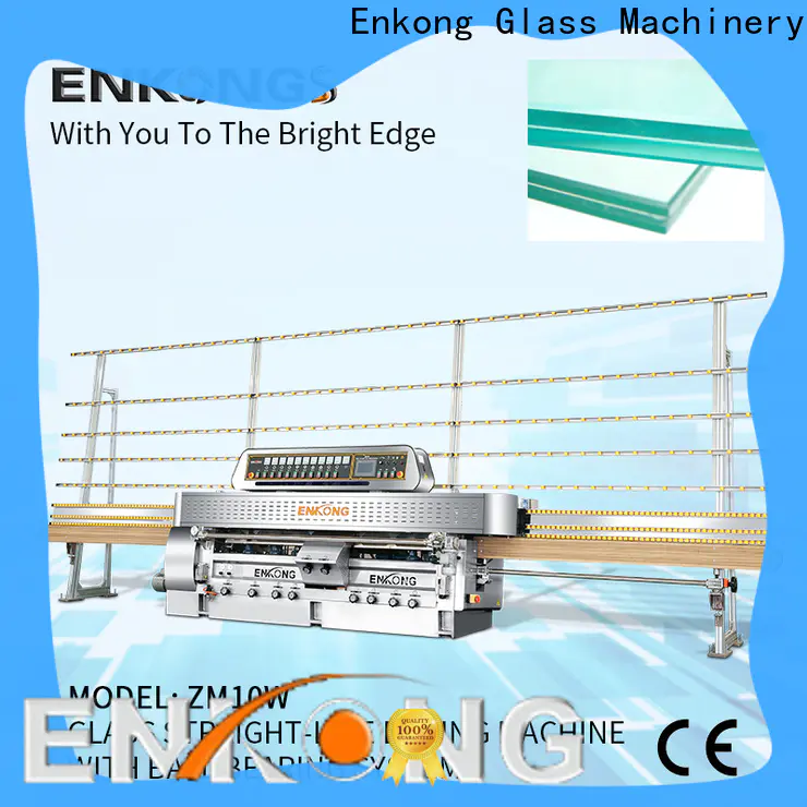 Enkong zm10w steel glass making machine price suppliers for polish