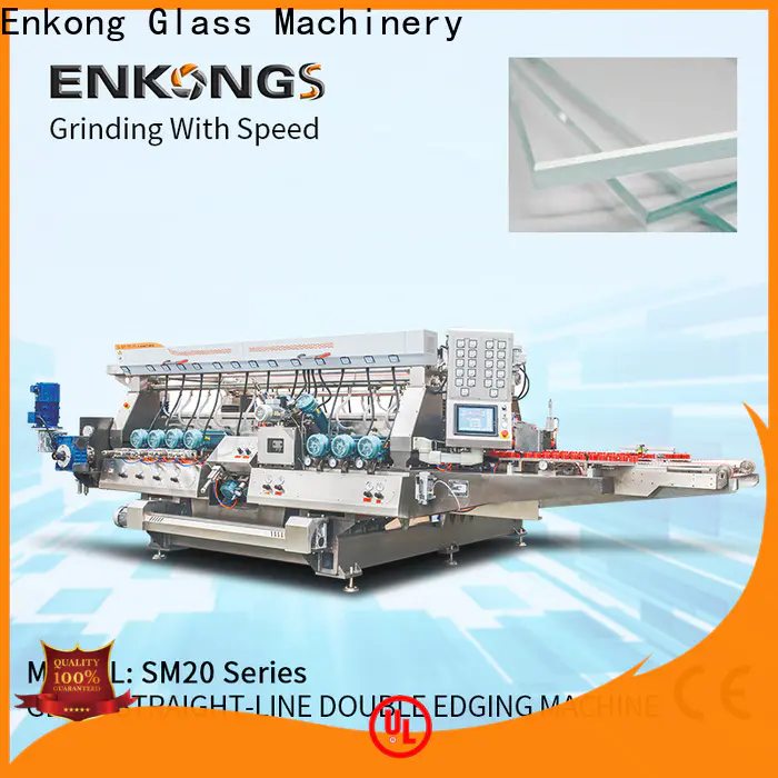 Enkong SM 10 automatic glass cutting machine manufacturers for round edge processing