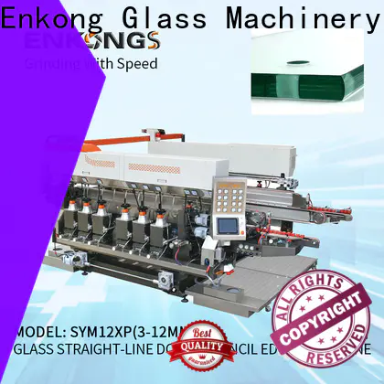 Latest glass double edger machine straight-line manufacturers for household appliances