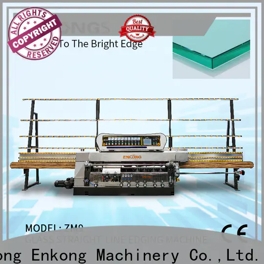 Enkong zm4y glass edging machine suppliers for round edge processing