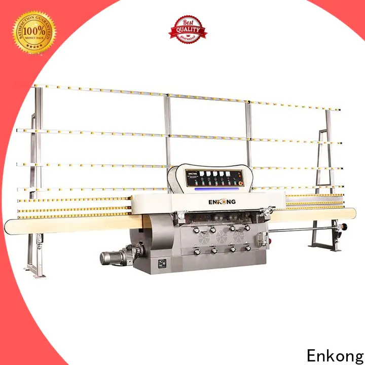 Enkong zm7y glass edger for sale manufacturers for round edge processing