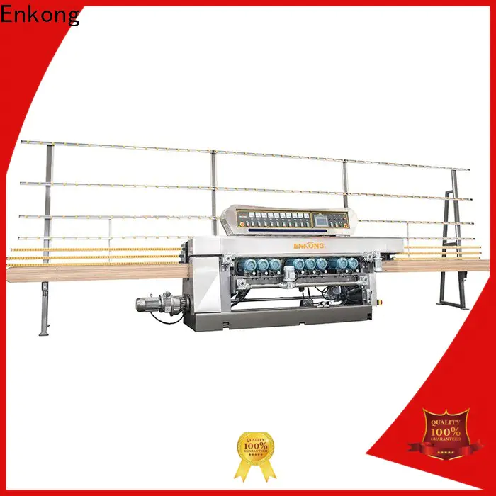 Enkong High-quality glass straight line beveling machine company for glass processing
