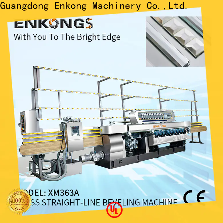 Enkong xm351 glass beveling machine for sale for business for polishing