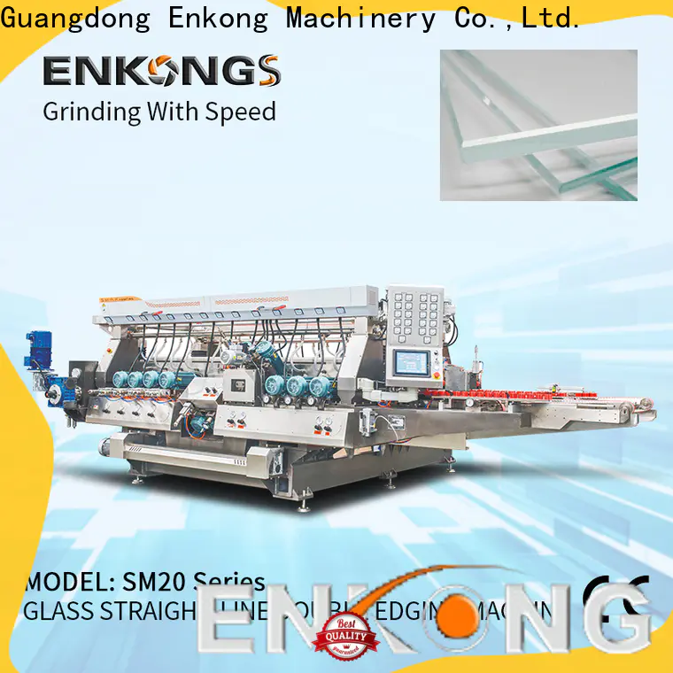 Enkong Latest glass double edging machine manufacturers for photovoltaic panel processing