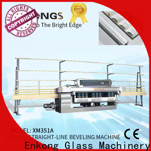 Enkong xm351a glass beveling machine manufacturers company for polishing
