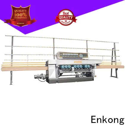 Enkong xm351a glass straight line beveling machine supply for glass processing