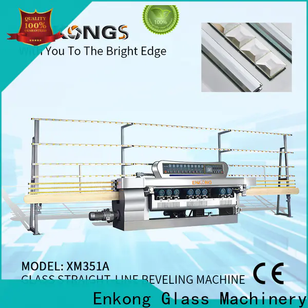 Enkong Custom glass beveling machine supply for polishing