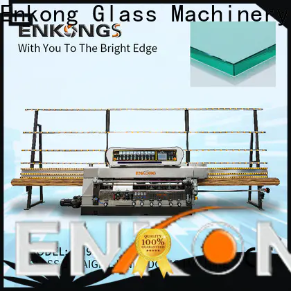 Enkong Latest glass straight line edging machine price factory for household appliances