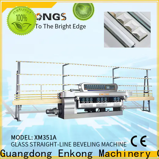 Enkong Top glass beveling machine for sale suppliers for polishing