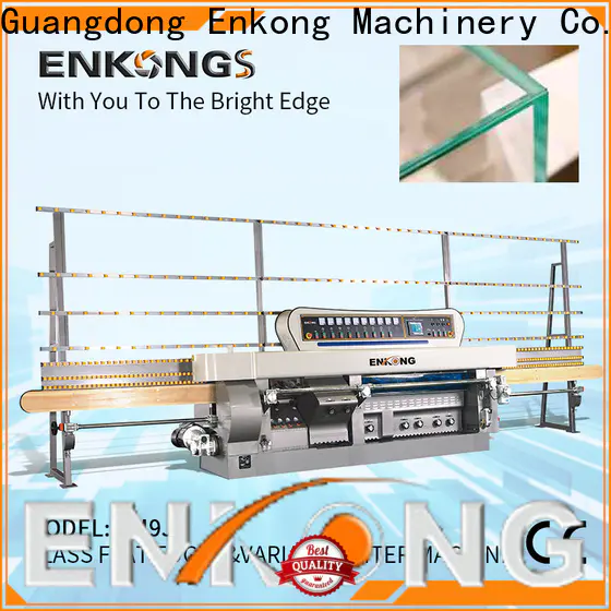 Enkong Top glass machinery company factory for round edge processing