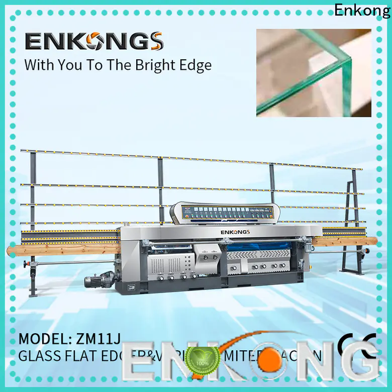Enkong 5 adjustable spindles mitering machine manufacturers for round edge processing