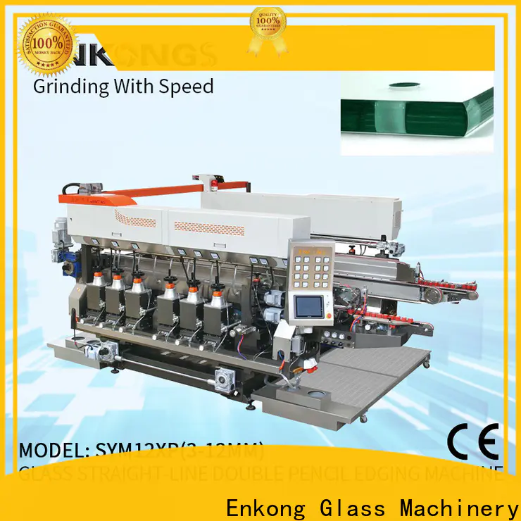 Enkong SM 12/08 small glass edge polishing machine factory for household appliances