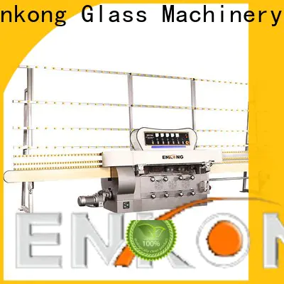 Enkong zm7y glass cutting machine for sale supply for round edge processing