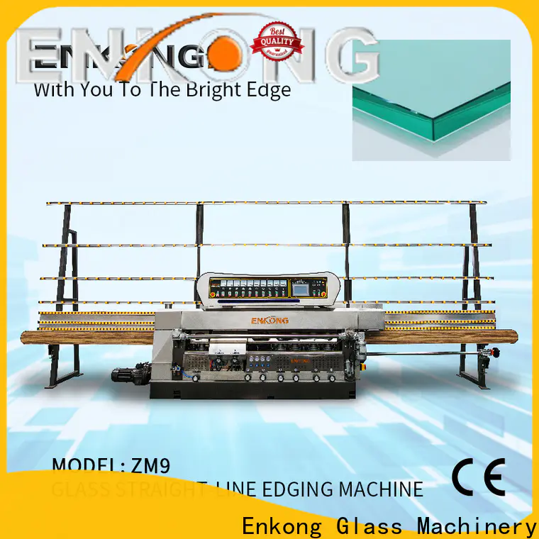 Latest glass edge grinding machine zm9 suppliers for round edge processing