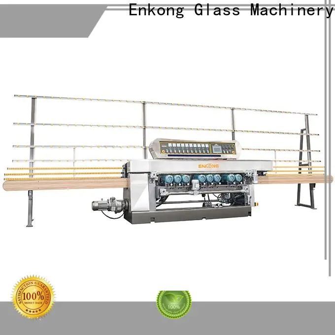 Enkong Custom small glass beveling machine supply for glass processing