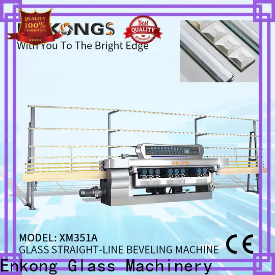 Top glass beveling equipment 10 spindles company for polishing