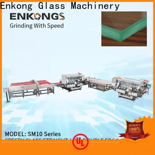 Enkong straight-line small glass edge polishing machine manufacturers for household appliances