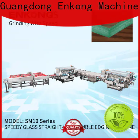 Enkong Best glass double edger machine factory for household appliances