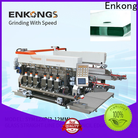 Enkong SM 26 automatic glass edge polishing machine suppliers for photovoltaic panel processing