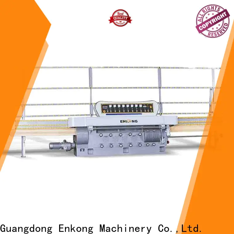 Enkong zm11 glass cutting machine price suppliers for round edge processing