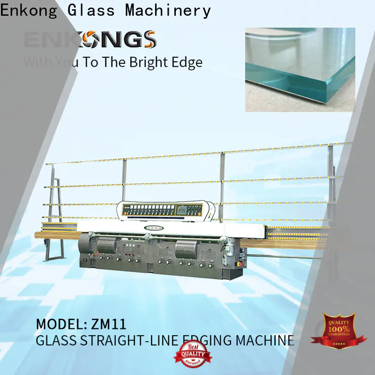 Enkong zm11 glass edging machine price manufacturers for round edge processing