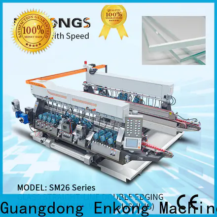 Enkong straight-line glass double edger machine for business for household appliances
