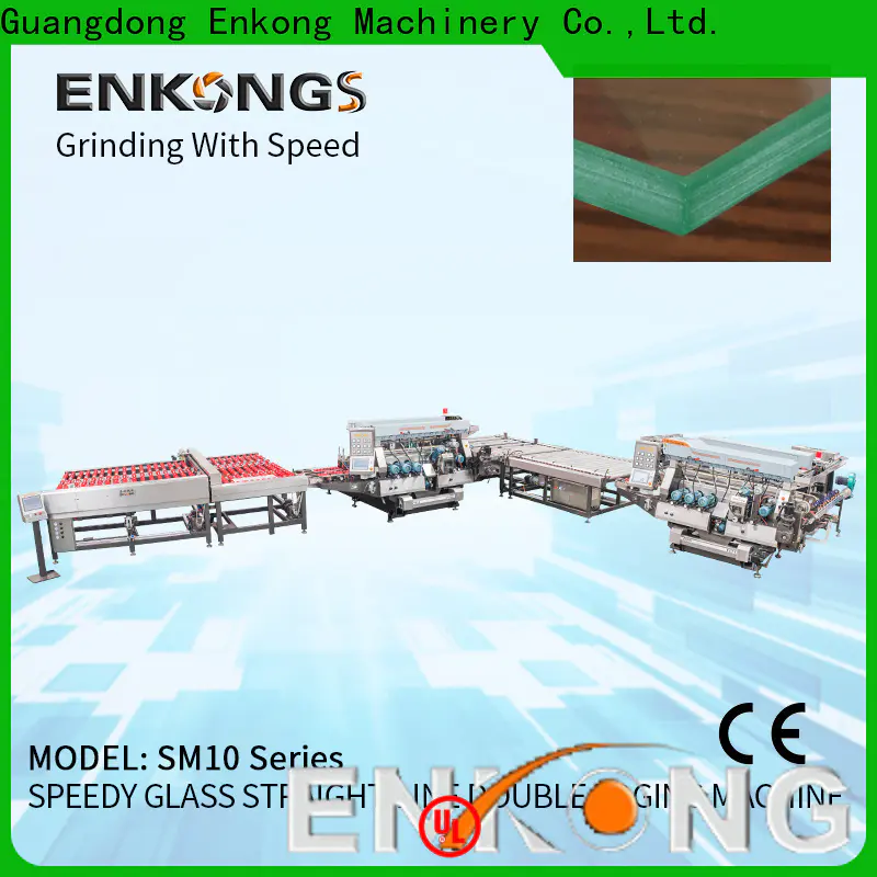 High-quality glass double edging machine straight-line manufacturers for photovoltaic panel processing
