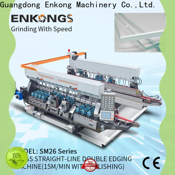 New automatic glass edge polishing machine SM 22 factory for round edge processing