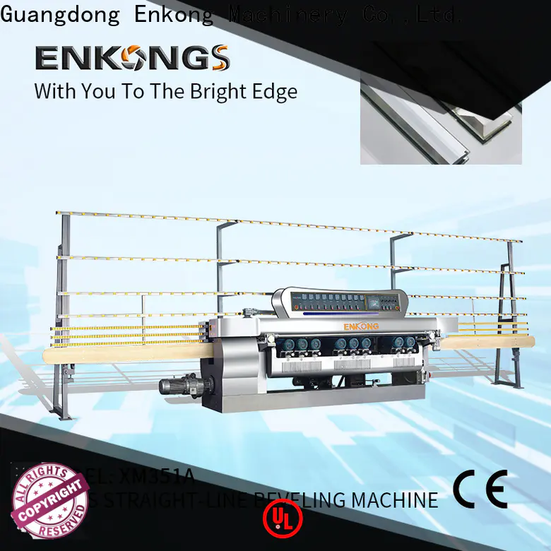 Enkong xm363a glass bevelling machine suppliers supply for polishing