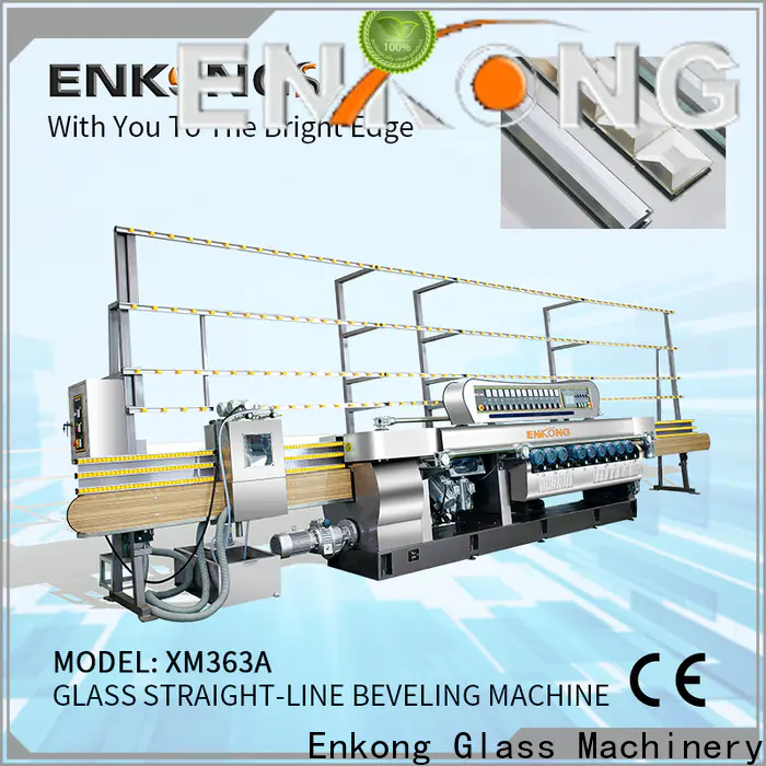 High-quality glass beveling equipment 10 spindles supply for polishing