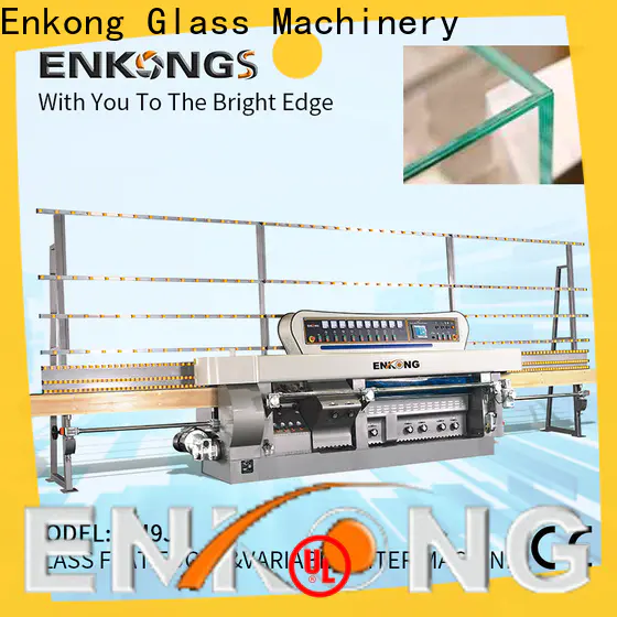 Enkong 5 adjustable spindles glass machinery company supply for grind