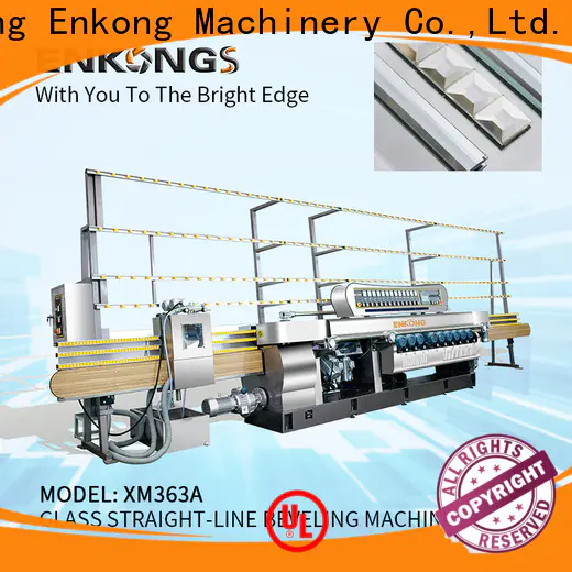 Enkong xm371 glass beveling equipment manufacturers for glass processing
