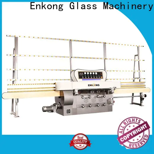 Enkong zm4y glass edger for sale factory for round edge processing