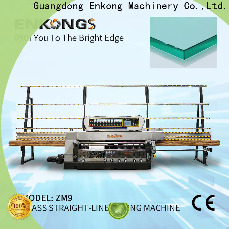 Enkong New glass cutting machine for sale suppliers for round edge processing